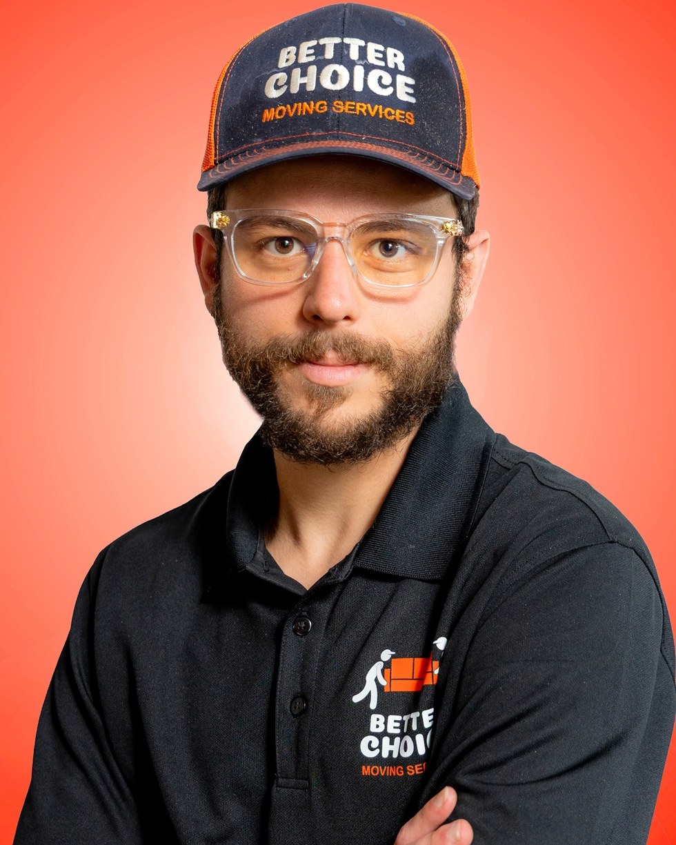 Antonio of the Better Choice Moving move coordinator team, movers serving Montgomery County PA